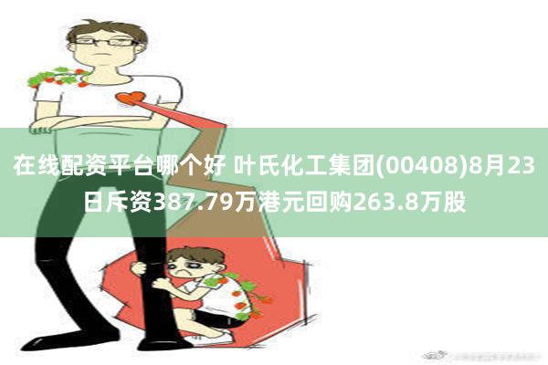 在线配资平台哪个好 叶氏化工集团(00408)8月23日斥资387.79万港元回购263.8万股