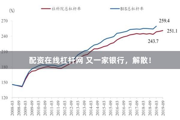 配资在线杠杆网 又一家银行，解散！